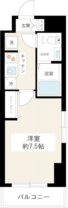 アトラス カーロ浦和常盤弐番館の間取り