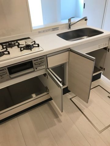 プラシッド　ピュールのキッチン