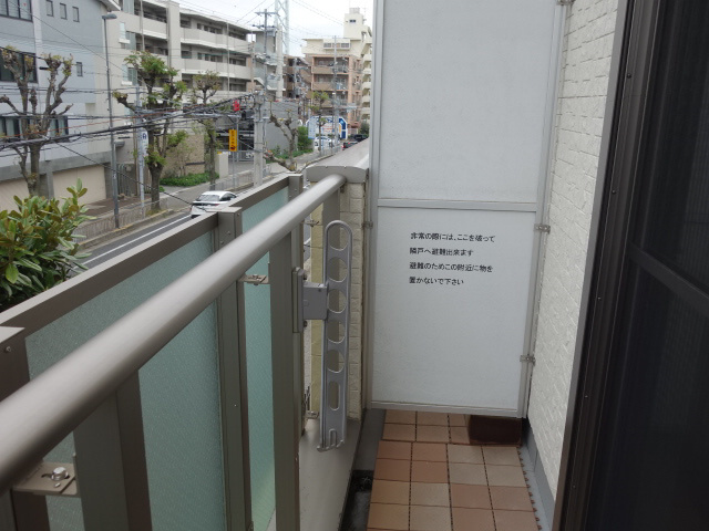 アロハ舞子のバルコニー
