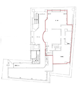 【間取り】 | 千祥ビル | 1階路面店です