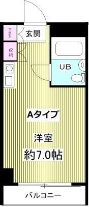 【間取り】 | メゾンドノア大和田(メゾンドノアオオワダ)