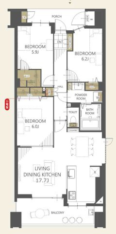 調布市柴崎２丁目の中古マンション