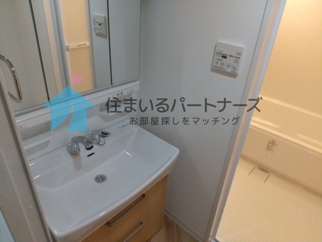エルグランド久留米の洗面所|脱衣スペースもあります