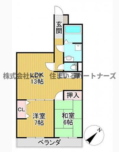 パステル12の間取り