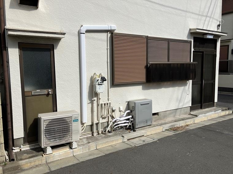 八広戸建のエントランス