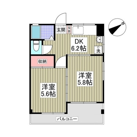 【間取り】 | なとりビル3