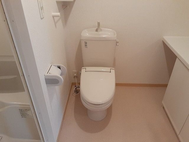 プリムローズやなせのトイレ|ゆったりとした空間のトイレです