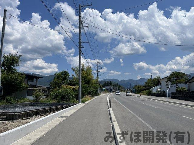 天童市荒谷89-1の前面道路含む現地写真