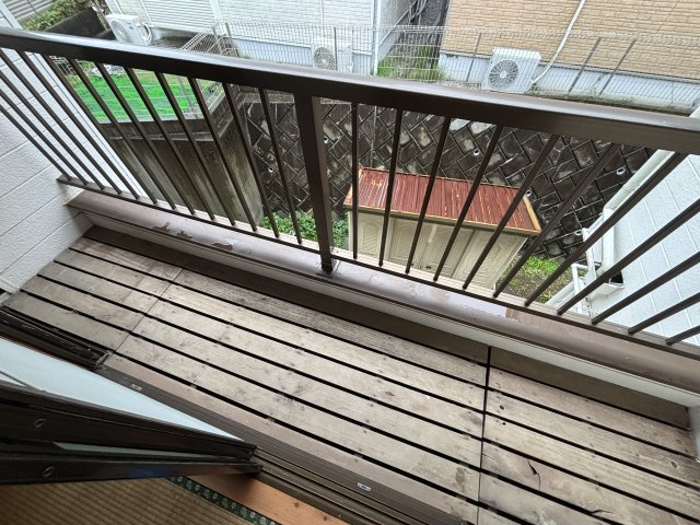 グリーンテラス下田のバルコニー