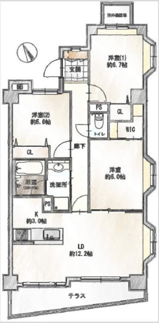 府中市押立町１丁目の中古マンション