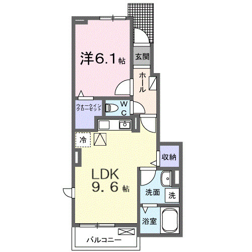 フィオーレ　エムの間取り