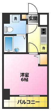 ガラ・シティ武蔵小杉の間取り|オートロック・エレベーター付で３路線利用可♪