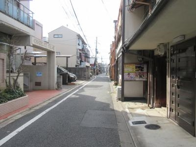 シャトレ・カルムの周辺|前面道路