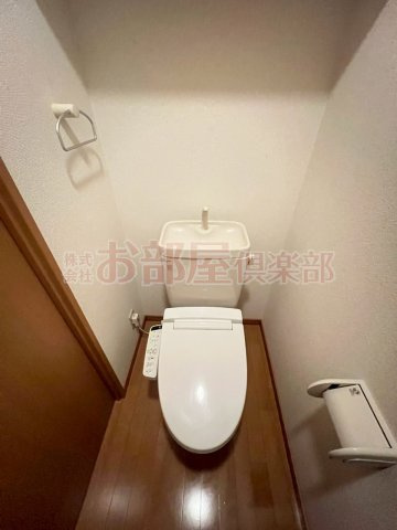 キャッスルコートのトイレ|落ち着いたトイレです