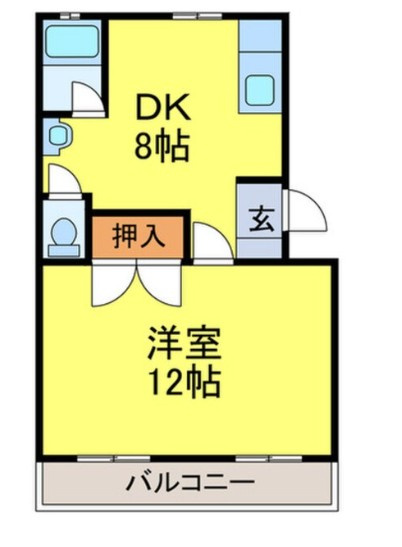 天神ウエノビルの間取り