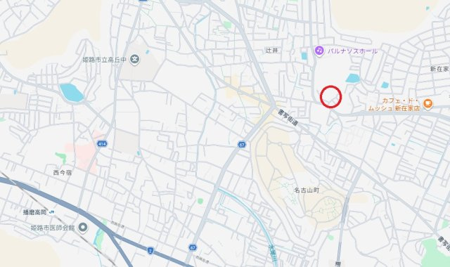 グランドメゾン姫路　　中古マンションの地図