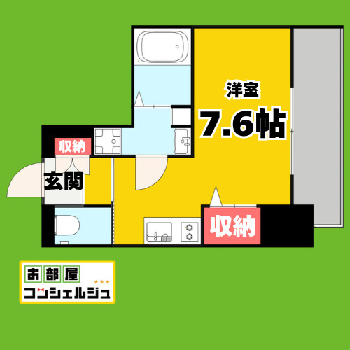 TENAS瑞穂通(テナス瑞穂通)の間取り