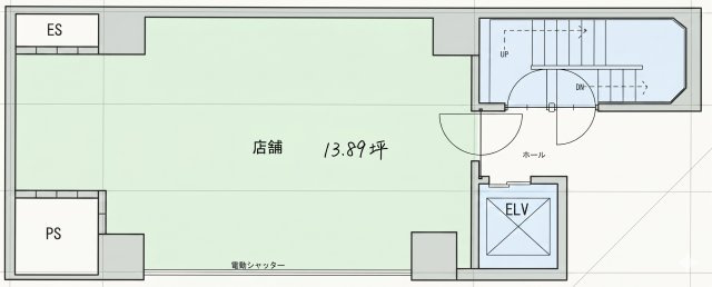 ニューギンザビル１１号館　１F