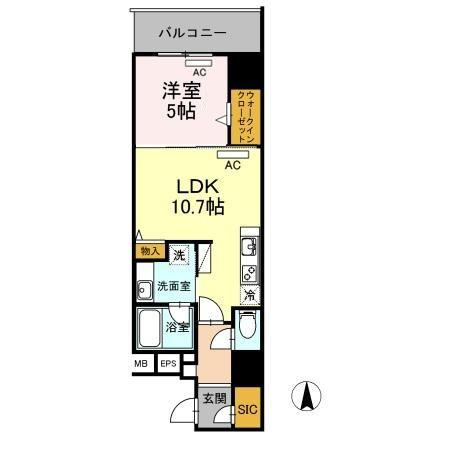ダイワシティー大須の間取り