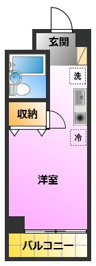 ダイホーステージ武蔵小杉の間取り