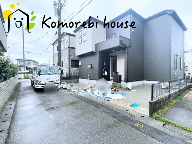 さいたま市プラザ　6期　新築一戸建て　グラファーレ　01の前面道路含む現地写真|前面道路含む現地写真です