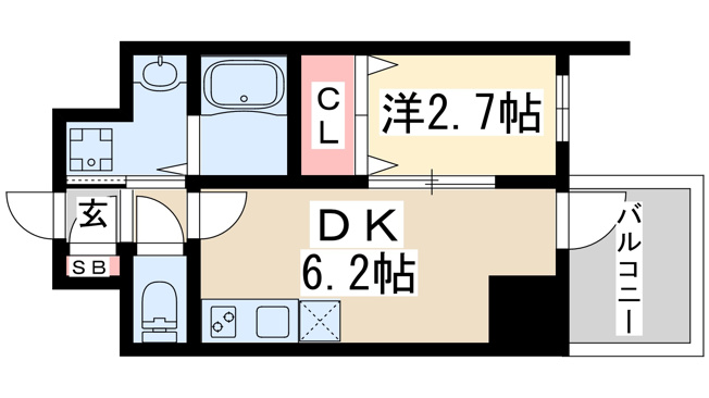 【間取り】 | セレニテ新大阪グランデミリュー