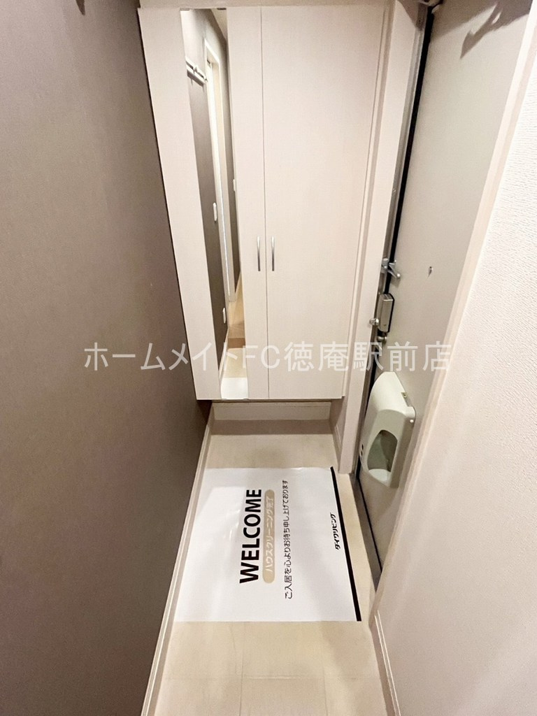 コンフォールミタニの玄関