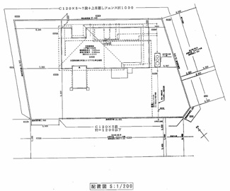 【区画図】 | 白岡市太田新井　中古住宅 | 配置図