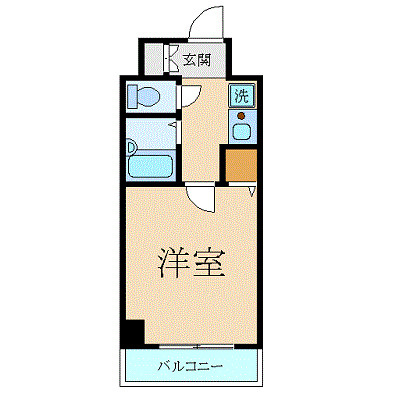 プレール月島RIVAGEの間取り