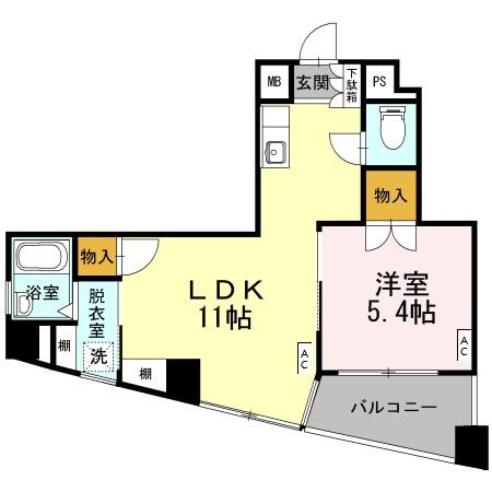 プライム21の間取り