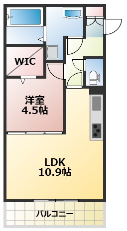 D-room出水の間取り