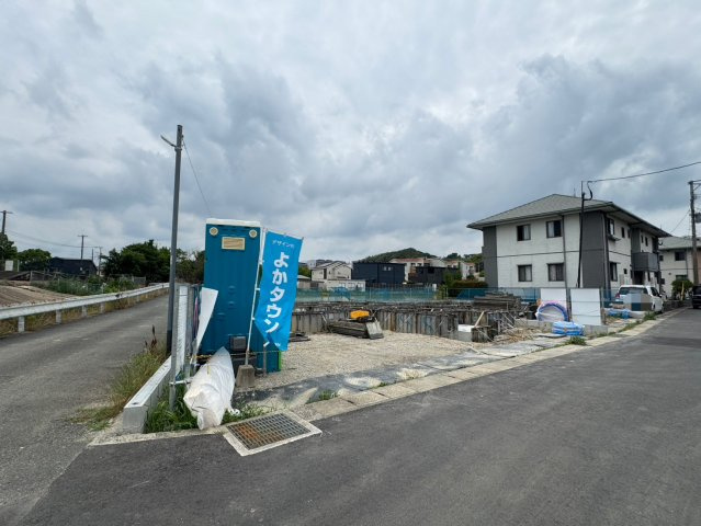 ーBloomーブルームー小倉南区下石田2丁目1期　【小倉南区　新築戸建て】の外観|現地撮影　2026,6,14　ーBloomーブルームー小倉南区下石田2丁目1期　【小倉南区　新築戸建て】