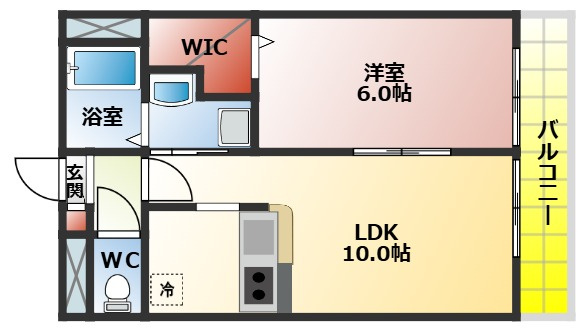 アンプルールフェールベレーザの間取り