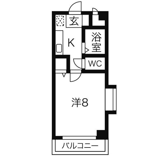 【間取り】 | ドルフ八幡山
