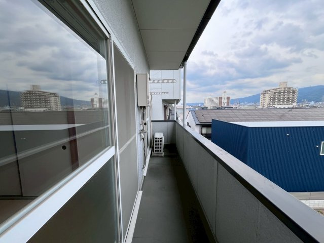 ビートル山本北のバルコニー