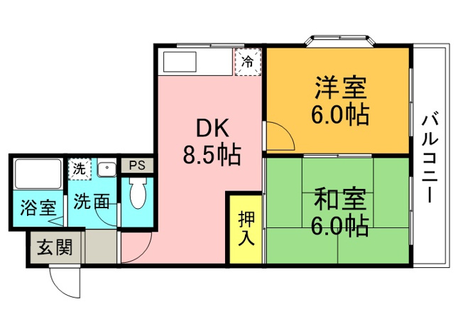 【間取り】 | ビートル山本北