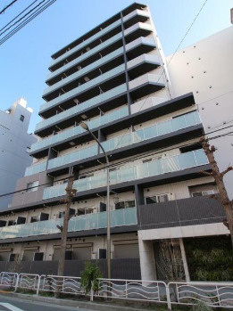 プレール・ドゥーク門前仲町Ⅲの外観|落ち着いた雰囲気の外観です