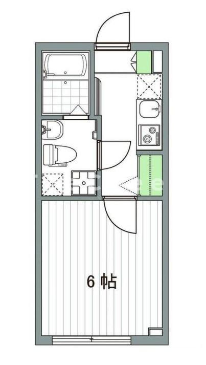 アージュドール白山の間取り