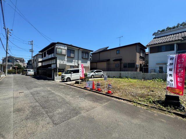 武蔵村山市学園1丁目売地の外観