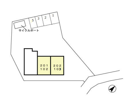 エーリの区画図