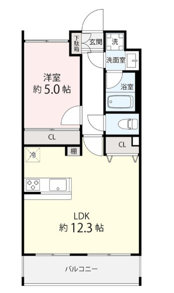 グレースコートの間取り
