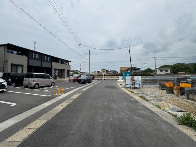 For.M フォルムー小倉南区下石田2丁目1期　【小倉南区　新築戸建て】の前面道路含む現地写真|For.M フォルムー小倉南区下石田2丁目1期　【小倉南区　新築戸建て】