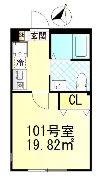Ｂｌｏｏｍ元住吉の間取り