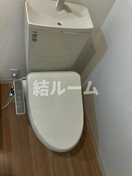 北区神谷１丁目のアパートのトイレ