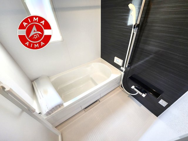 福岡市東区和白東2丁目第7-2棟（1号棟）の内観：施工例|浴室は一日の疲れを癒す場所だから、家族みんながゆったりできる快適設計。追い炊き機能付きオートバス。安定した温度で、いつでも快適に入浴できます。