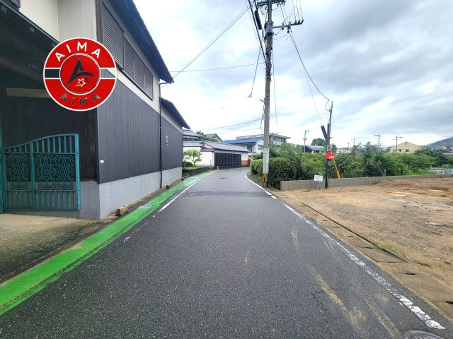 福岡市東区和白東2丁目第7-2棟（1号棟）の前面道路含む現地写真|前面道路です。
