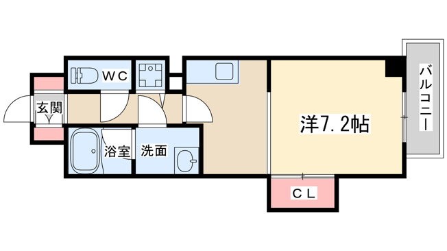 【間取り】 | ライフ北梅田