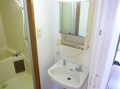 八王子市大和田町２丁目の賃貸マンションの洗面所