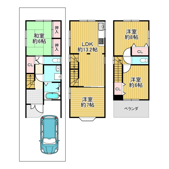 向日市上植野町地後