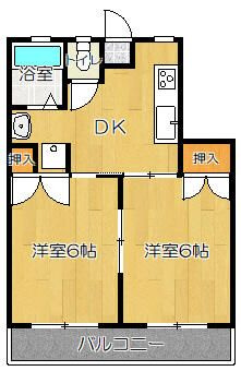 ｃａｌｍｅ光の森の間取り
